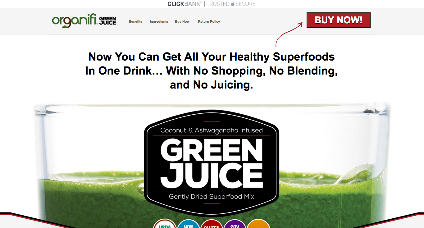 Организационная партнерская программа Organifi- Affiliate Program