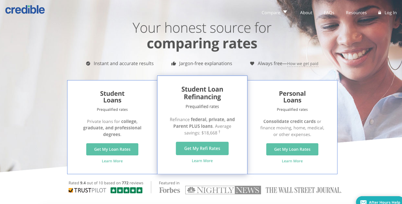 Надежный- партнерская программа Credible- Affiliate Program