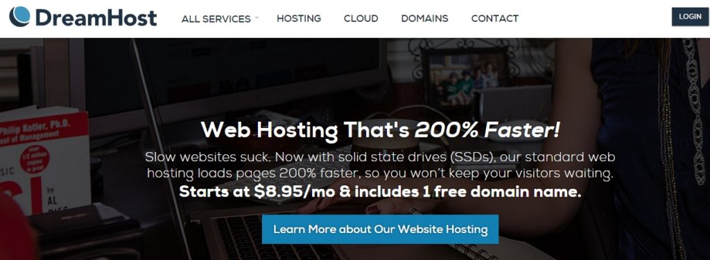 dreamhost hosting review