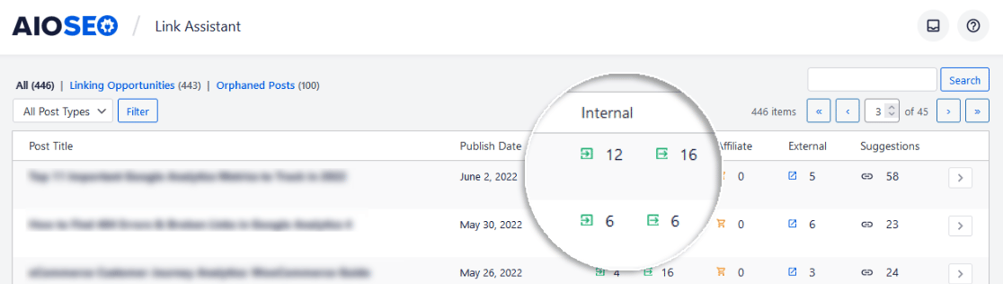 assistant de lien tout-en-un