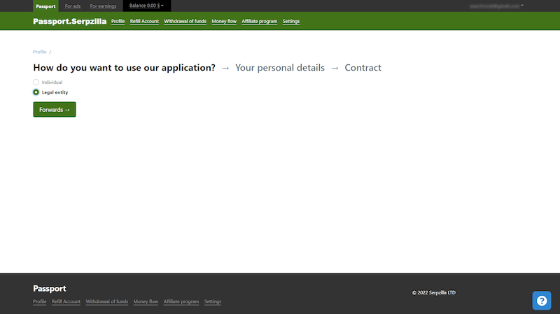 Tablero Serpzilla - 2do paso Serpzilla Dashboard - 2nd step