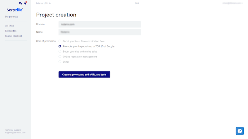 Serpzilla - Establecer objetivos Serpzilla - Setting goals
