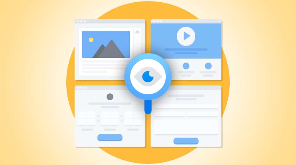 Tipuri de conținut de site