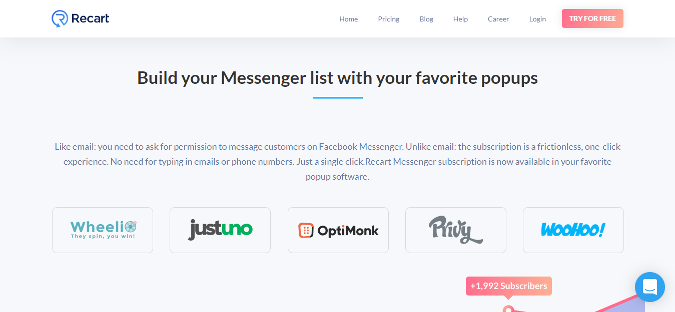 Recart Review - crea tus mensajeros Recart Review - build your messangers