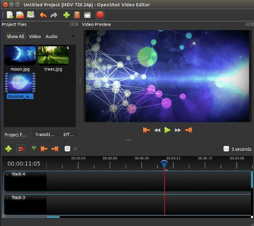 Modifica di un video in OpenShot