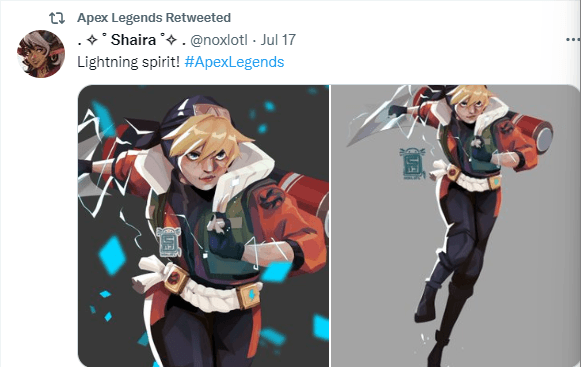 Apex Legends ワトソンのキャラクターアート