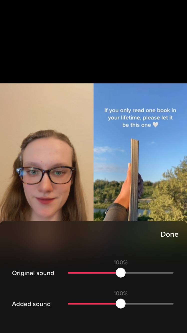 用於編輯二重奏的音量調節器