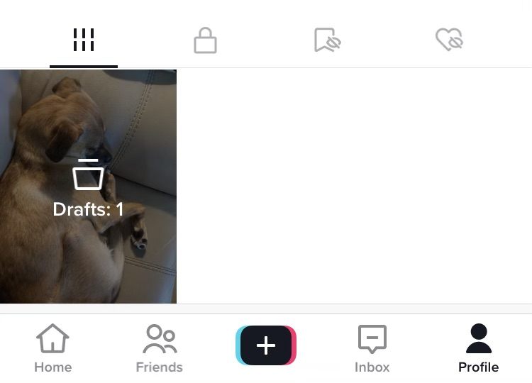 TikTok 在個人資料中草擬位置