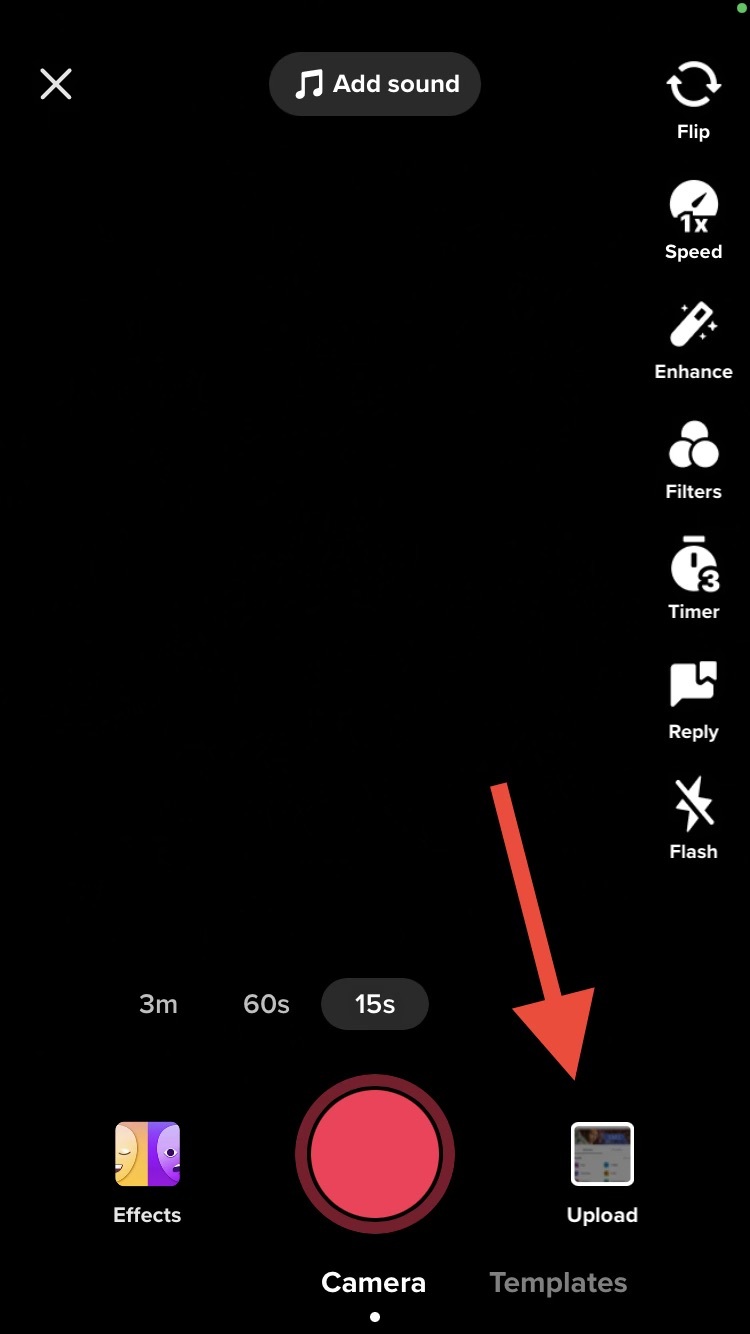 TikTok在哪裡上傳照片