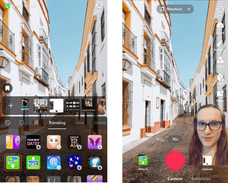 如何在 TikTok 上添加綠屏效果