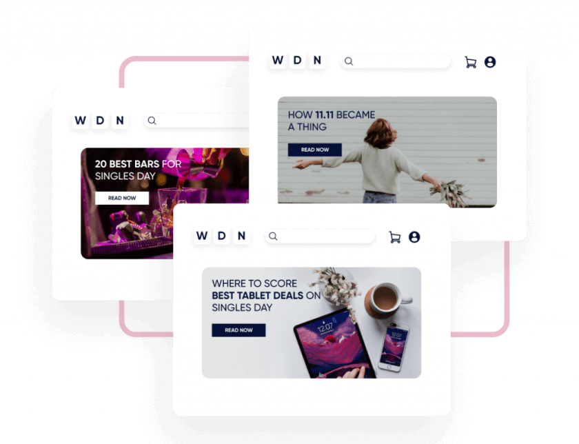 Imagine care arată gestionarea bannerului