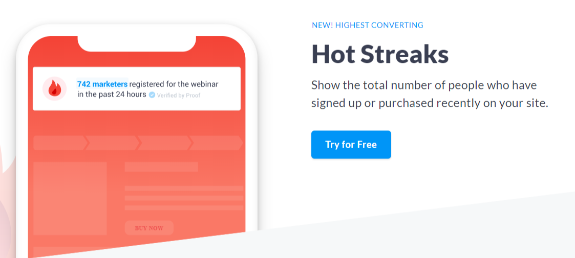 Обзор UseProof - Горячие полосы UseProof Review- Hot Streaks