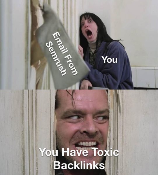 Toxische Links Semrush-Referenz