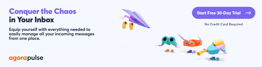 image d'en-tête pour conquérir la boîte de réception des médias sociaux