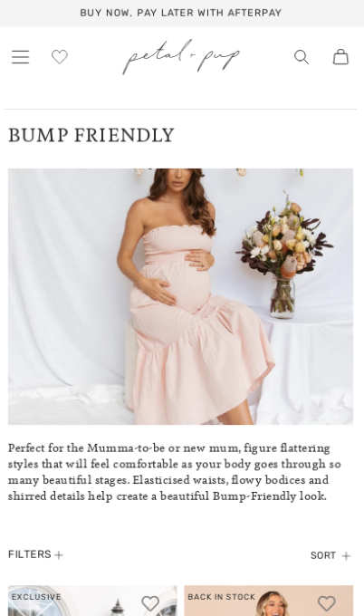 PetalandPup.com.au optimizat pentru mobil