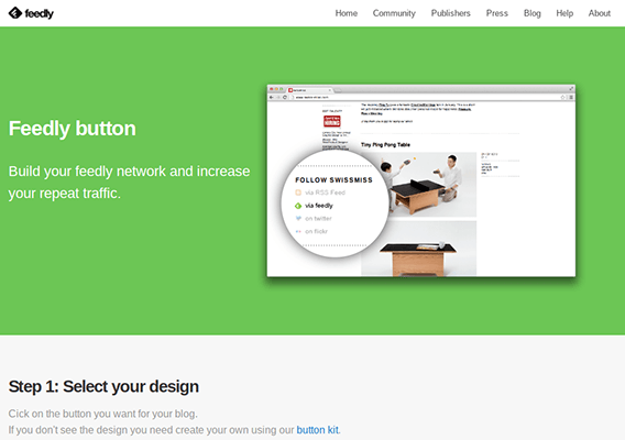 przycisk podążania za paszą