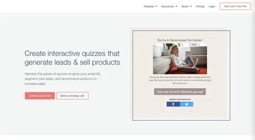 Captură de ecran de pe pagina principală a Interact. Screenshot from Interact home page.