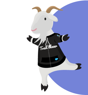 Cloudy in einem schwarzen Trailblazer-Hoodie