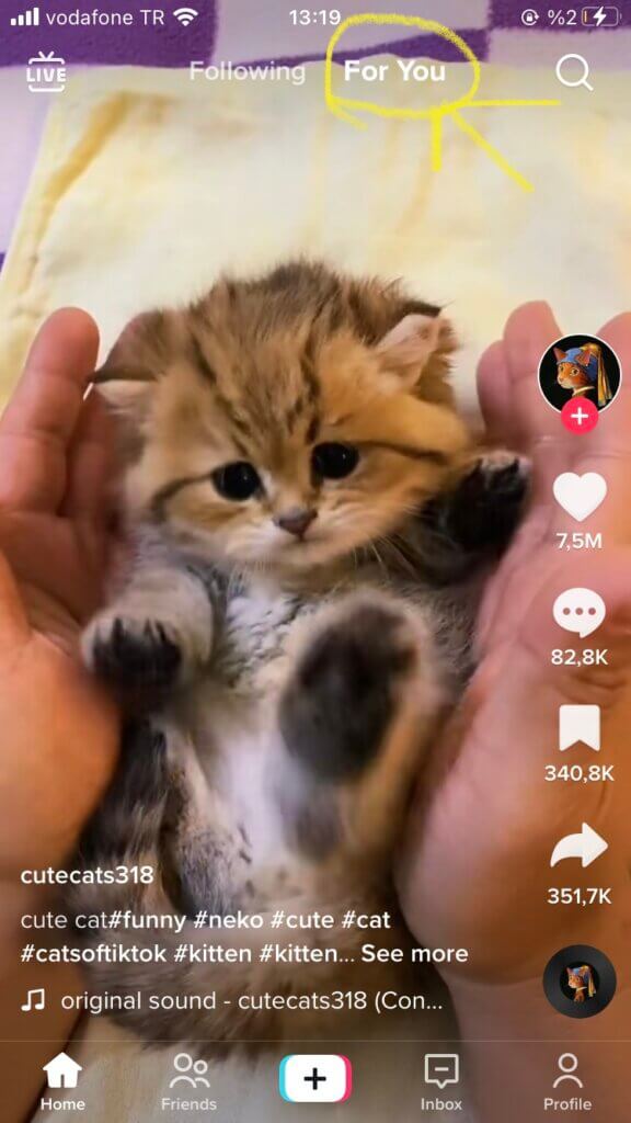 抖音给你的页面