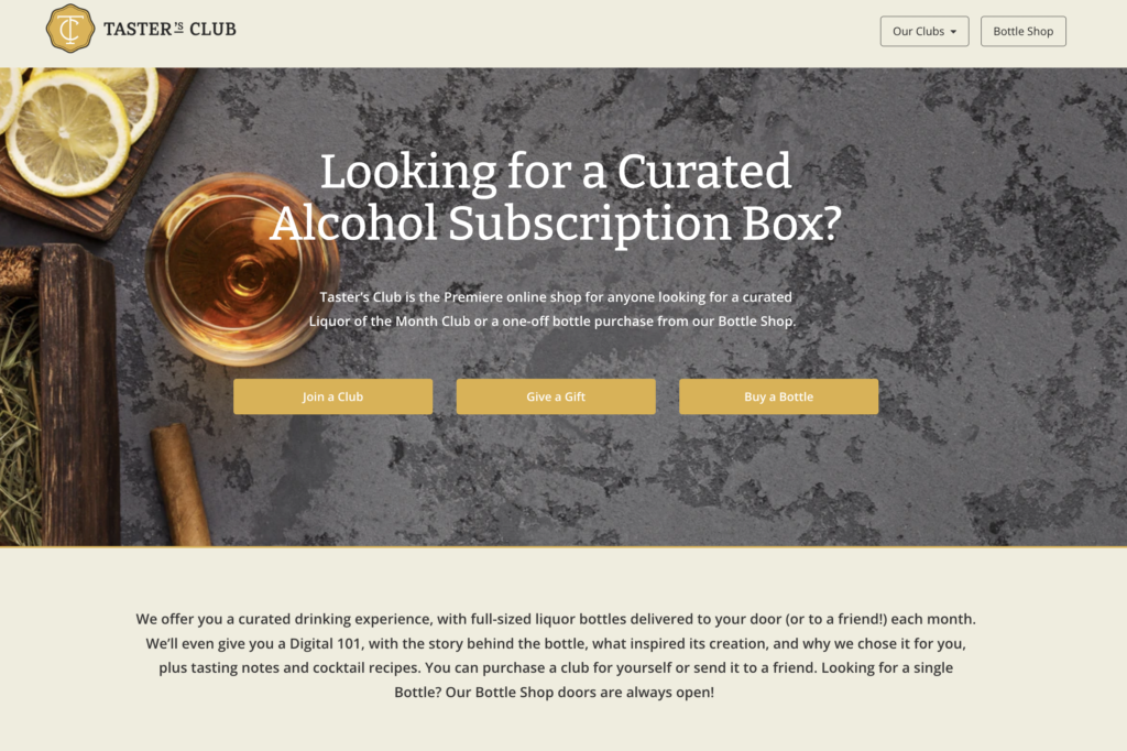 tadım kulübü abonelikleri