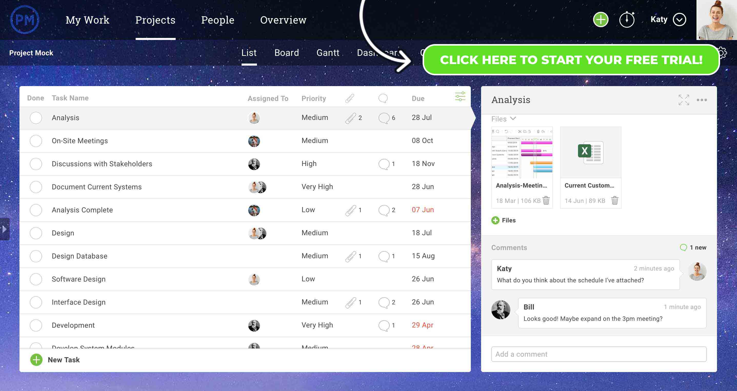 lista de sarcini pentru managementul sarcinilor