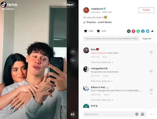 melocotones de justin bieber