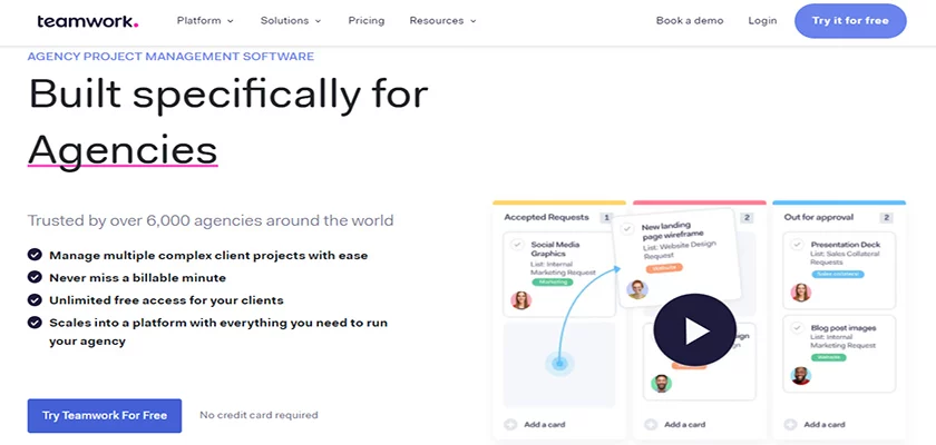 チームワーク エージェンシー ワークフロー管理ソフトウェア