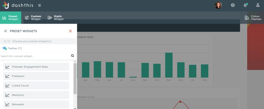 kpi-report-dashthis-editor