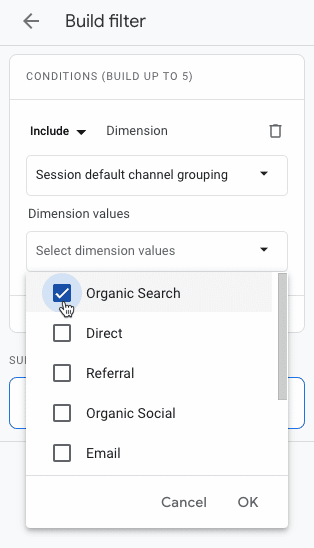 GA4 で SEO ランディング ページ レポートを作成する手順。