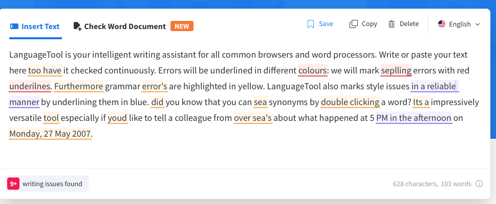 Assistente alla scrittura di LanguageTool