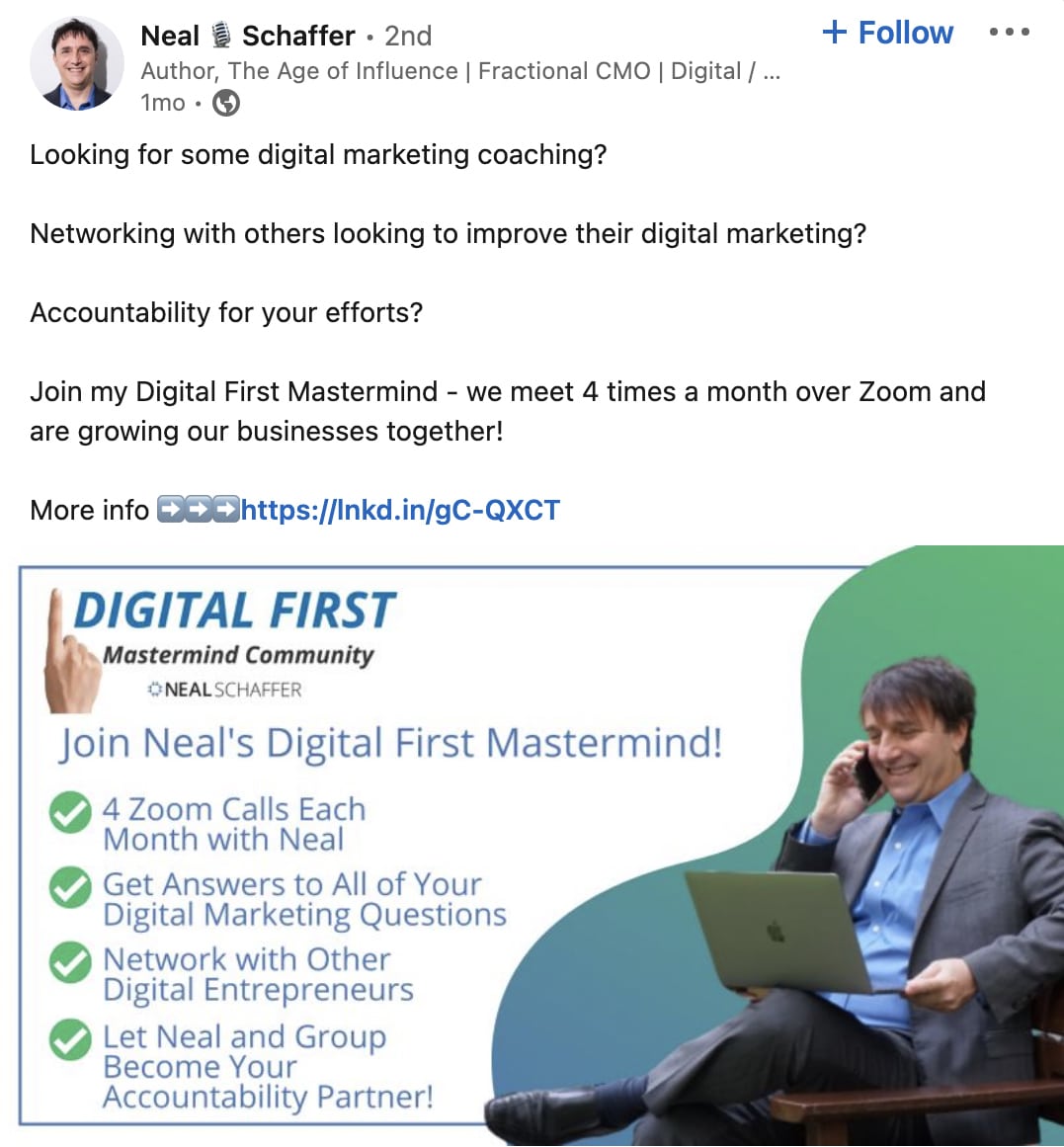 consulente di social media - Neal Schaffer