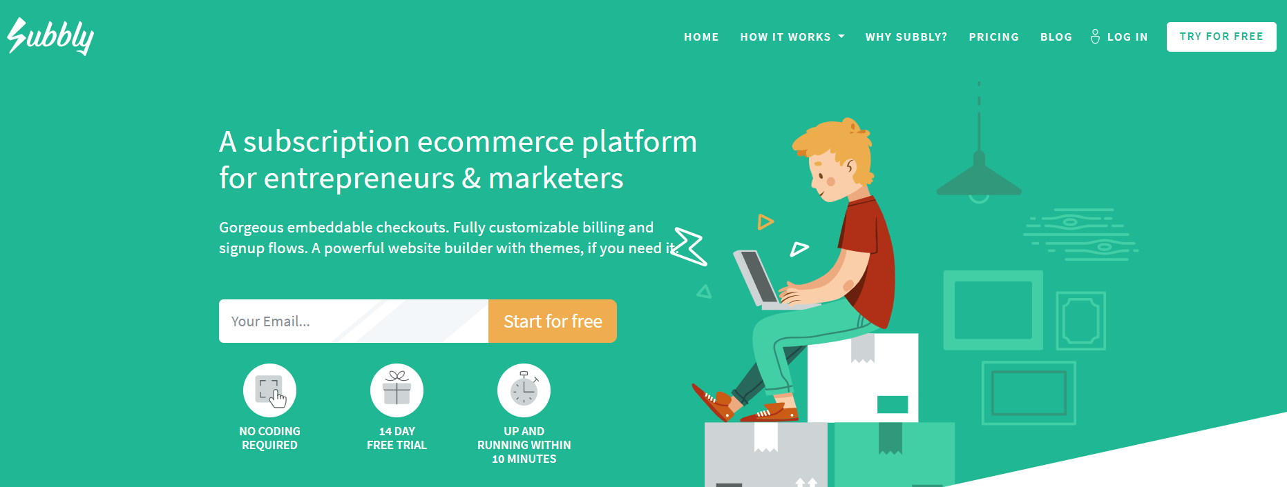 Subbly Review - La plateforme de commerce électronique par abonnement Subbly Review- The Subscription Ecommerce Platform