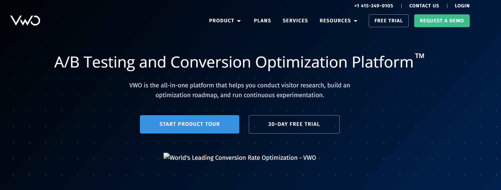 Meilleurs outils d'optimisation du taux de conversion - VWO Best Conversion Rate Optimization Tools- VWO