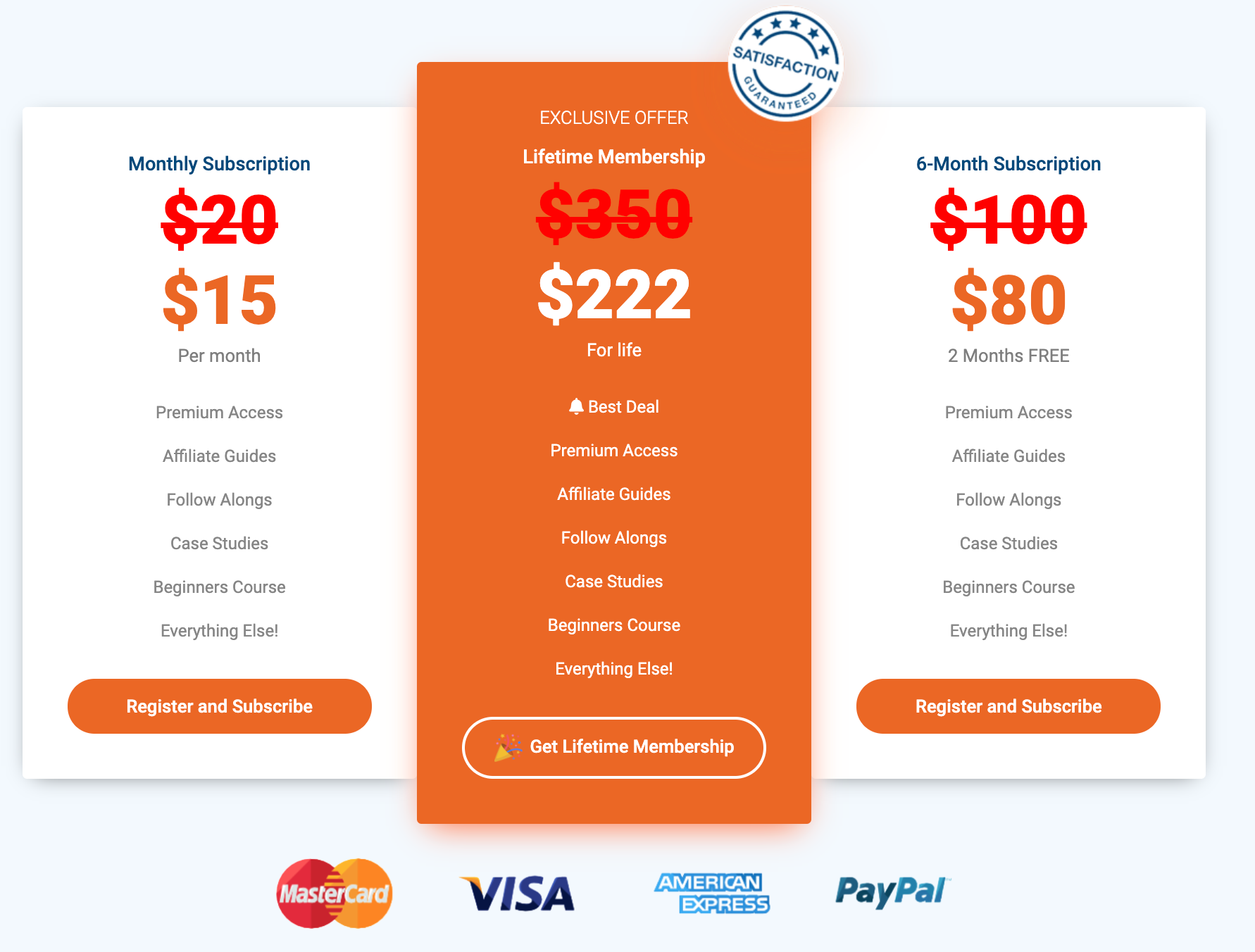 affLIFT - 料金プラン