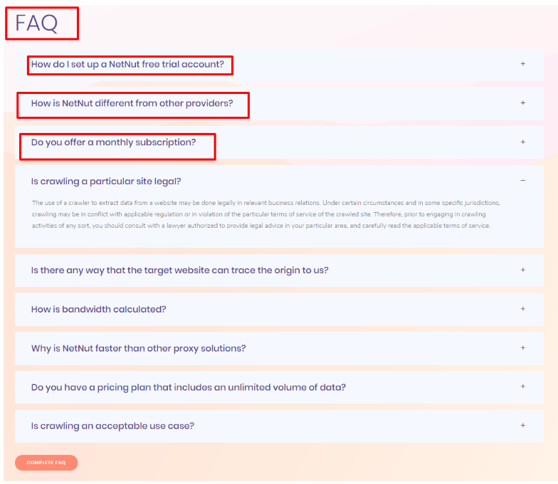 NetNut.io 评论与折扣券 - 常见问题 NetNut.io Review With Discount Coupon- FAQs