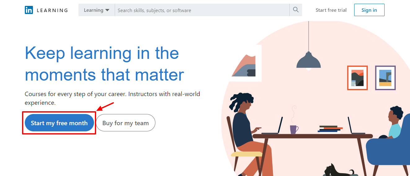 Panoramica sull'apprendimento di LinkedIn