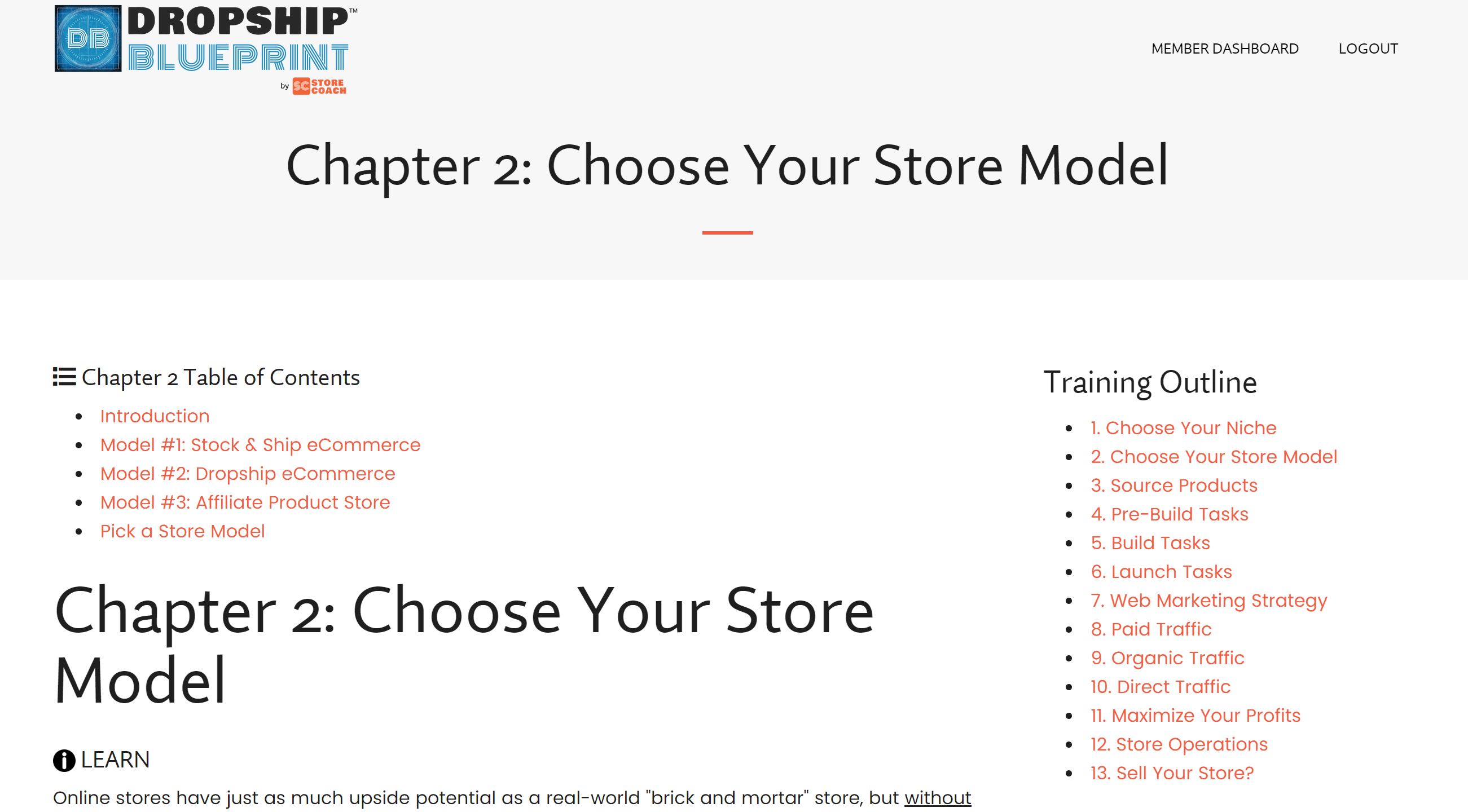 Store Coach Training Reviews DropShip Blueprint reviews 