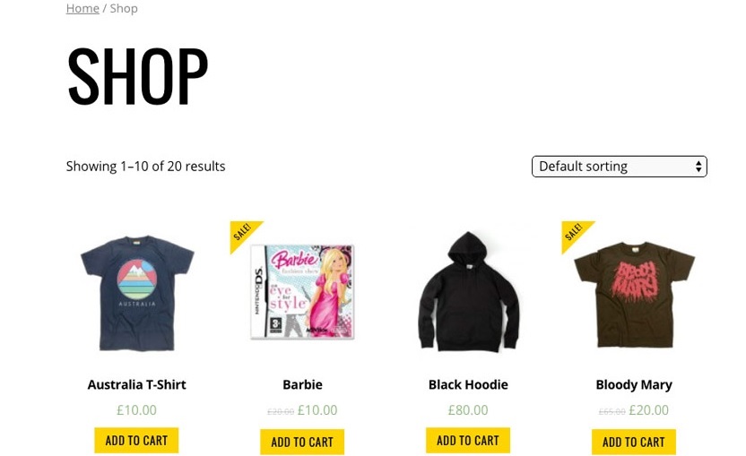 Themify WooCommerce 지원