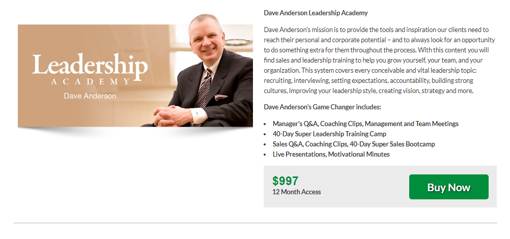 Grant Cardone Sales Training University Review- Dave Anderson Grant Cardone Sales Training University Review- Dave Anderson