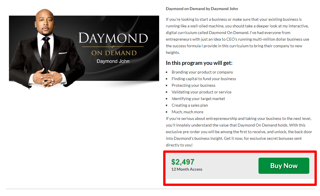 Daymond John - Revisione dell'università di formazione alle vendite di Grant Cardone Daymond John - Grant Cardone Sales Training University Review