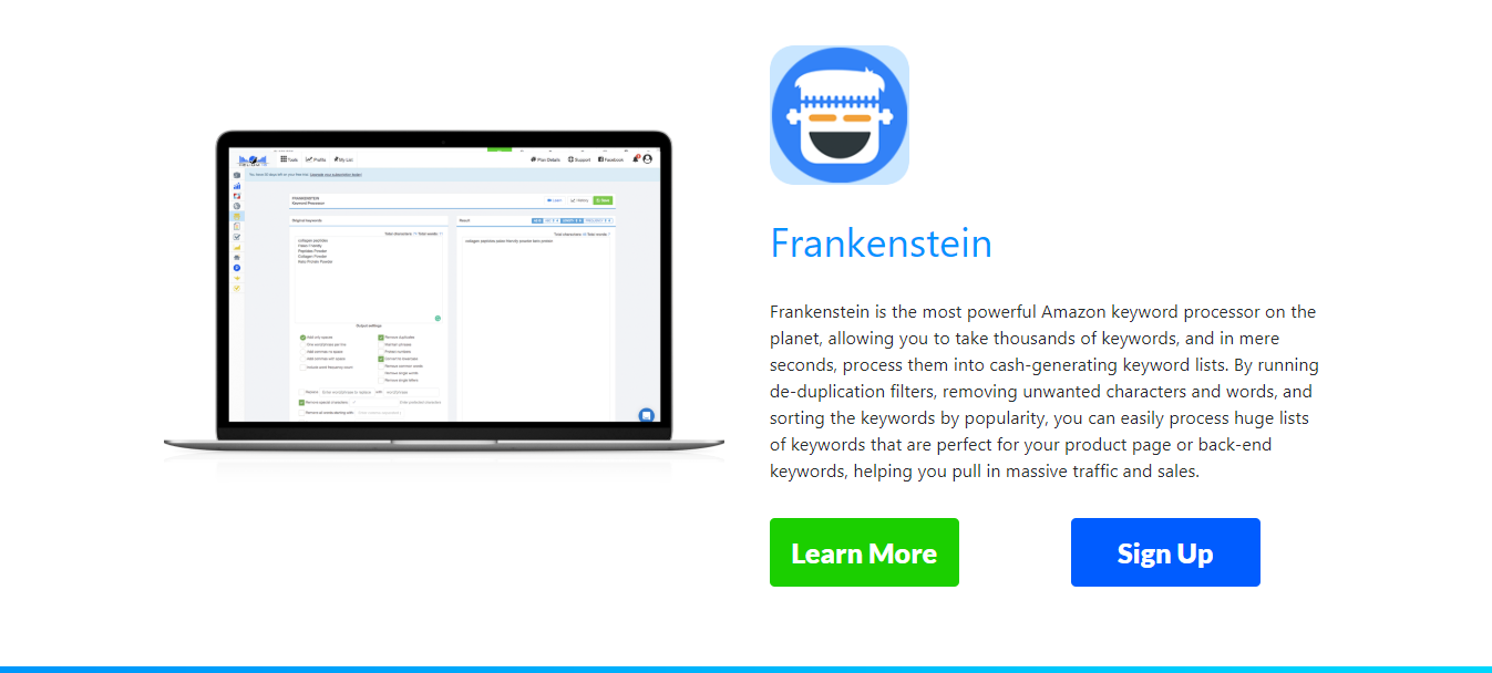 Helium 10 Vs Viral Launch - signup