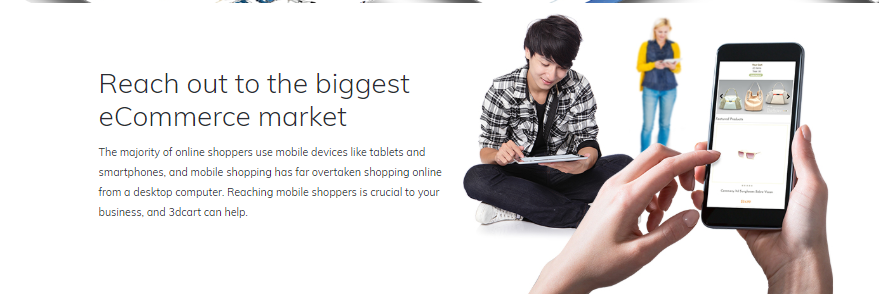 最高の e コマース プラットフォーム - 3dcart レビュー モバイル アプリ Best Ecommerce Platform -3dcart review mobile app