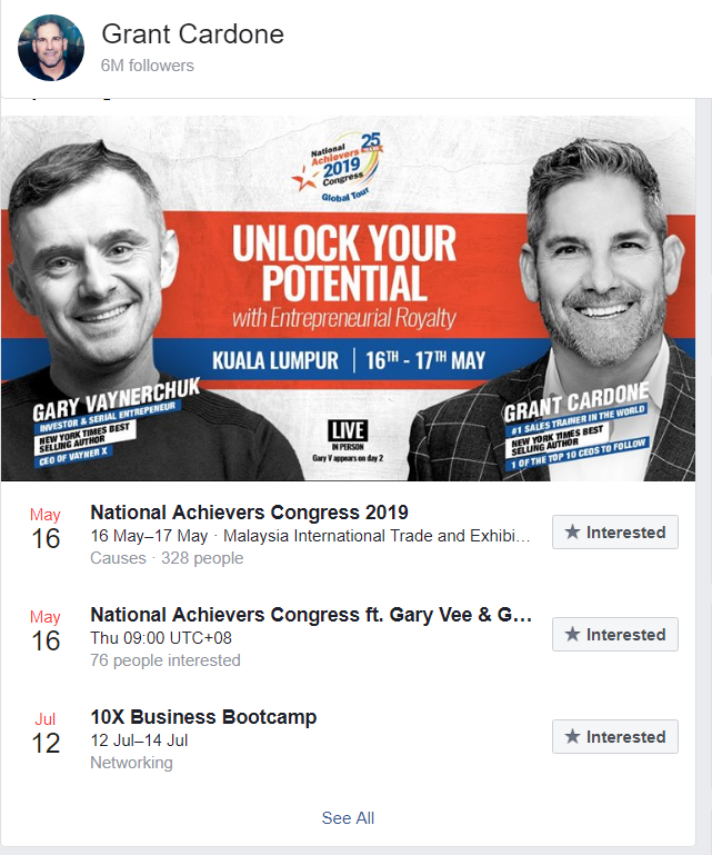 Grant Cardone Courses Review- อัพเดทสัมมนา Grant Cardone Courses Review- Seminars Updates