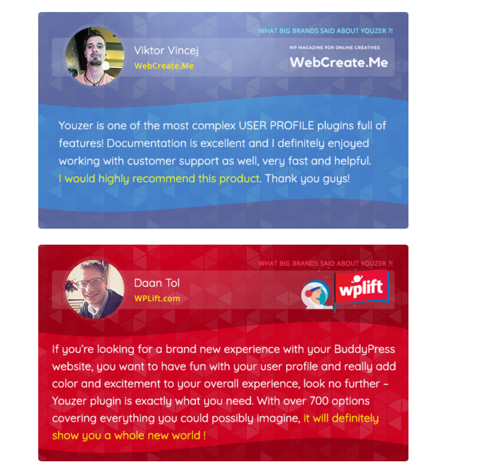 บทวิจารณ์ปลั๊กอิน Youzer โดยละเอียด Youzer Plugin reviews detailed