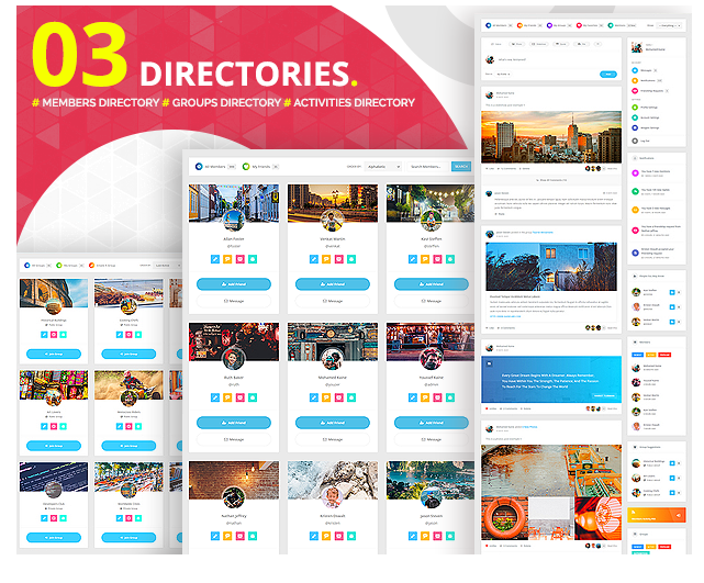 Youzer Review- คุณสมบัติไดเรกทอรี Youzer Review- Directories Features