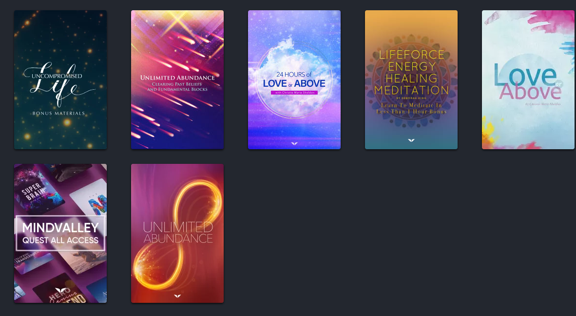 Mindvalley Courses Review- My Courses At Mindvalley