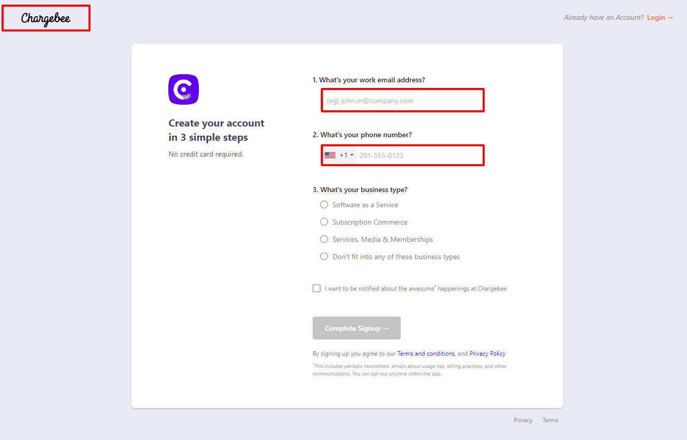 Chargebee 评论 - 演示 Chargebee Review - Demo