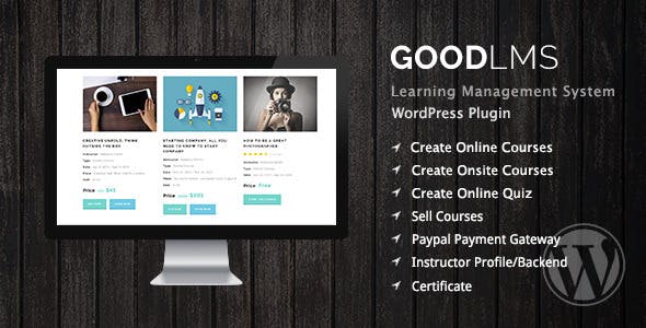 良い LMS - 最高の WordPress LMS プラグイン Good LMS- Best WordPress LMS Plugins