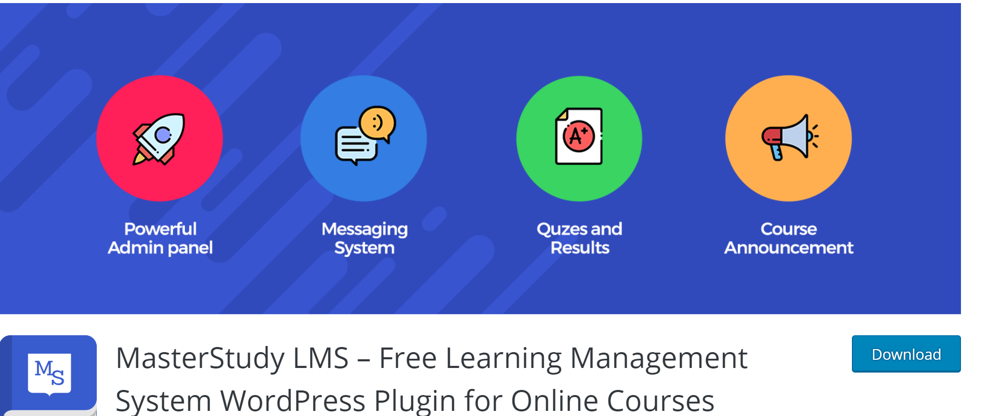 MasterStudy LMS - 最高の WordPress LMS プラグイン MasterStudy LMS- Best WordPress LMS Plugins