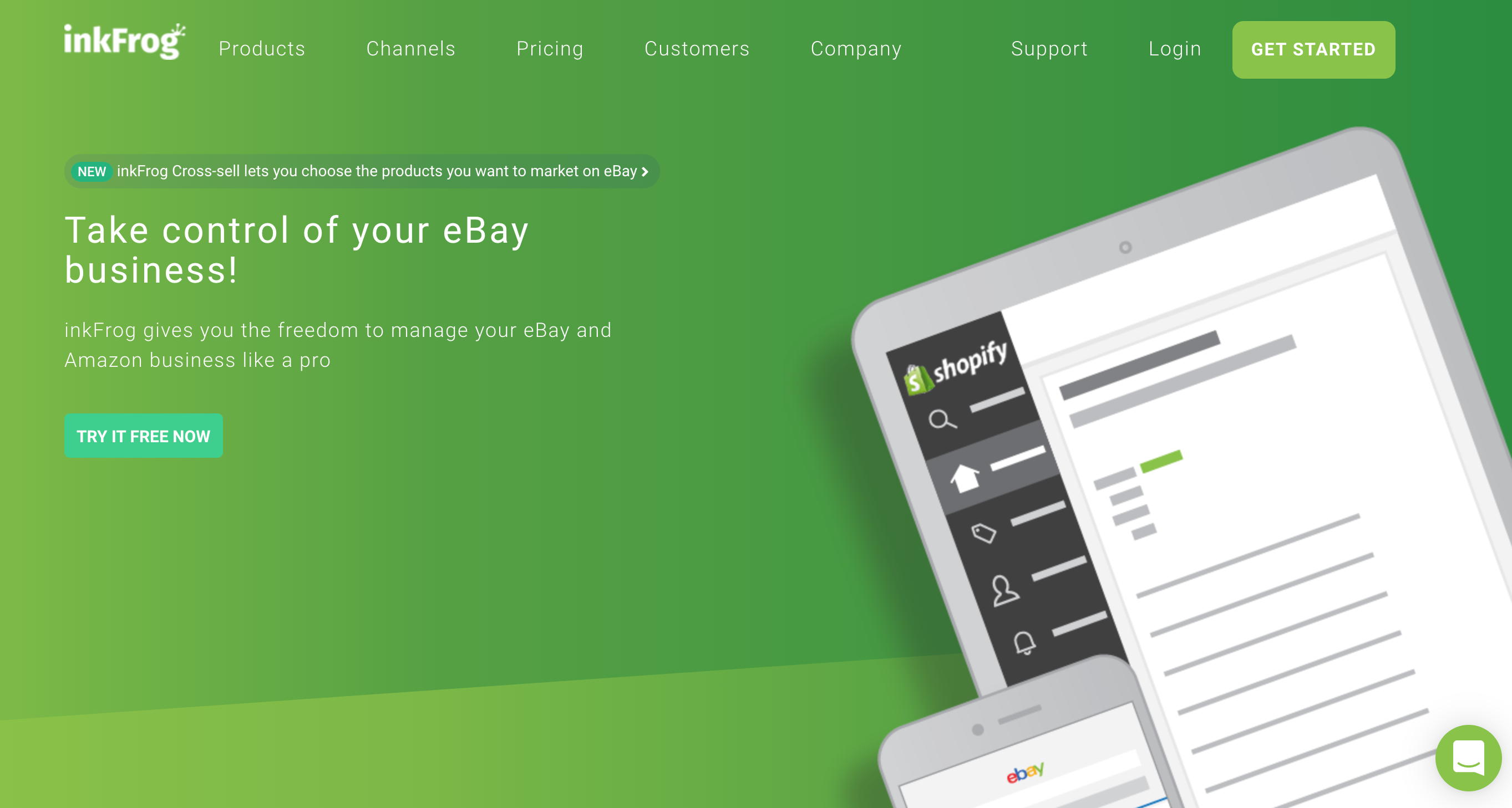 inkFrog - eBay and Amazon Listing Software with free eBay templates